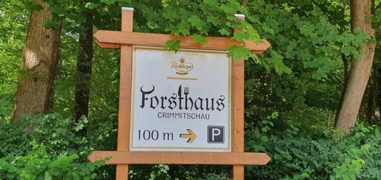 Apartamento Forsthaus Crimmitschau Exterior foto